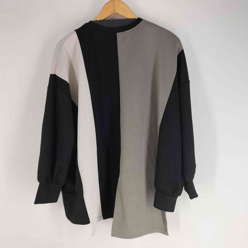 オズモーシス OSMOSIS 24AW 切替配色プルオーバー レディース ONE SIZE