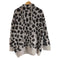 ザラ ZARA 24AW アニマルジャカードニットスウェットシャツ レディース import:S