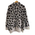 ザラ ZARA 24AW アニマルジャカードニットスウェットシャツ レディース import:S