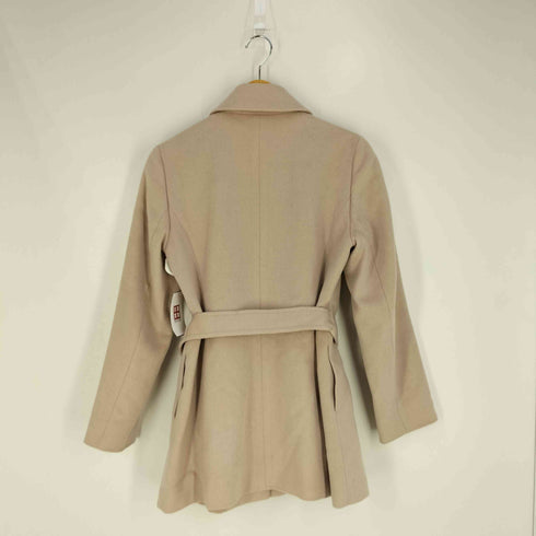 タカシマヤ TAKASHIMAYA ベルト付き カシミヤ コート レディース JPN:M