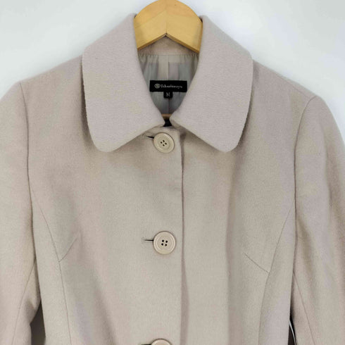 タカシマヤ TAKASHIMAYA ベルト付き カシミヤ コート レディース JPN:M