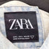 ザラ ZARA ダメージデニムジャケット メンズ L