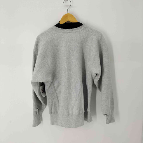 チャンピオン Champion 90s USA製 刺繍タグ REVERSE WEAVE 染み込みプリント スウェットプルオーバー メンズ JPN:L