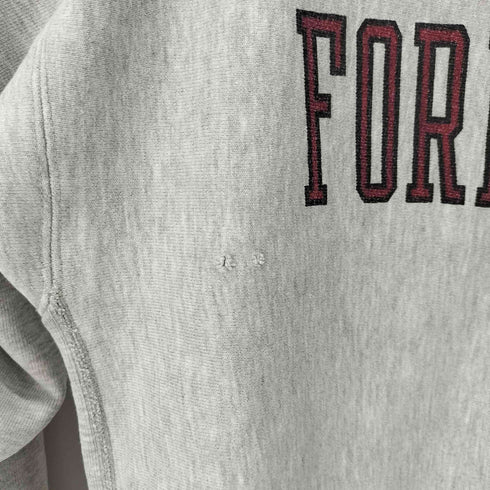 チャンピオン Champion 90s USA製 刺繍タグ REVERSE WEAVE 染み込みプリント スウェットプルオーバー メンズ JPN:L