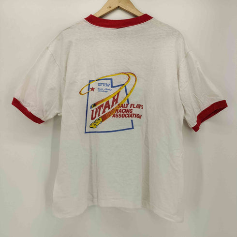 80S Anvilボディ USA製 USFRA 両面プリント リンガー Tシャツ メンズ import:XL
