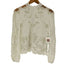 ザラ ZARA 立ち衿 白レース ブラウス レディース import:M