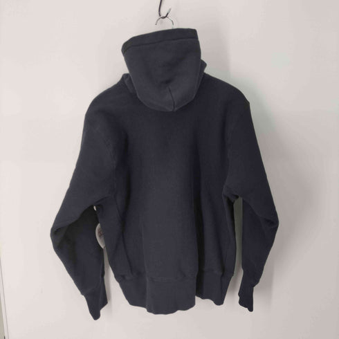 ルックスタジオ LQQK STUDIO USA製 SIGNATURE SNAP FLEECE HOODIE ボックスロゴ刺繍 ヘビーウェイトパーカー メンズ JPN:L
