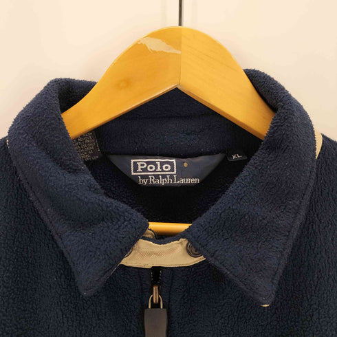 ポロバイラルフローレン Polo by RALPH LAUREN 三角タグ ポニー刺繍 フリーススイングトップ メンズ JPN:XL