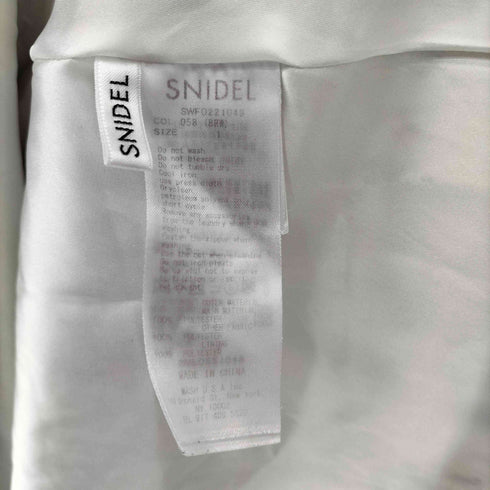 スナイデル snidel 2WAYボリュームスリーブプリントワンピ レディース JPN:1