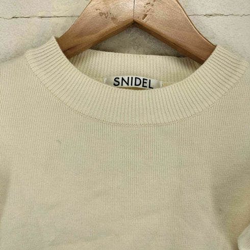 スナイデル snidel フリル切替ニット レディース ONE SIZE