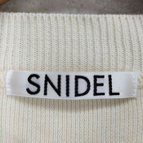 スナイデル snidel フリル切替ニット レディース ONE SIZE