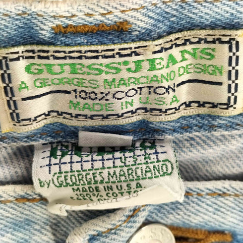 ゲスジーンズ GUESS JEANS 90-00S USA製 デニム テーパード パンツ メンズ W33 L30