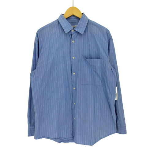 ザラ ZARA REGULAR FIT ストライプシャツ メンズ import:M