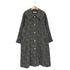 コットンハウスアヤ Cotton House Aya 総柄 ウール ステンカラーコート レディース JPN:M