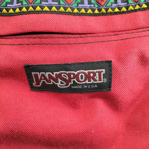 ジャンスポーツ JanSport 90s USA製 スエード切替リュック メンズ