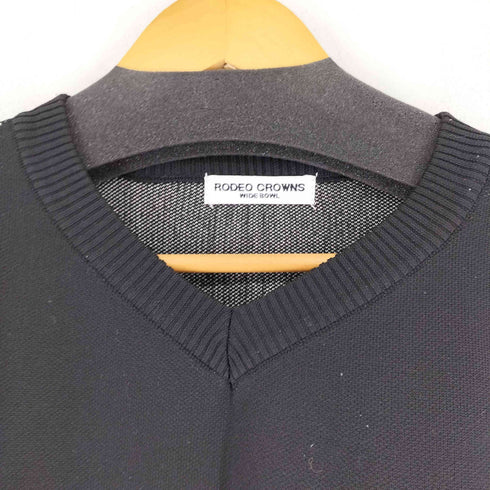 ロデオクラウンズワイドボウル RCWB/RODEO CROWNS WIDE BOWL A-LIGHT KNIT Vネックトップス レディース FREE