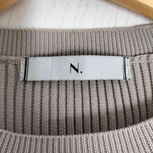 エヌナチュラルビューティーベーシック N.NATURAL BEAUTY BASIC ビスチェドッキングニットワンピース レディース JPN:M