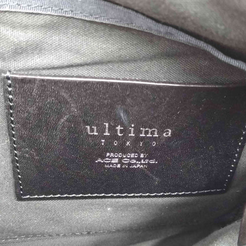 ウルティマトーキョー ultima TOKYO レザーショルダーバッグ セカンドバッグ メンズ