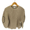ロクビューティーアンドユースユナイテッドアローズ 6 BEAUTY & YOUTH UNITED ARROWS 22AW TAPE ELBOW CREW NECK レディース