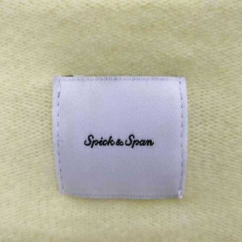 スピックアンドスパン Spick and Span CHESS ルーズボートネックニット レディース