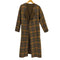 レイビームス Ray BEAMS 19AW チェック リバー ラップ コート レディース ONE SIZE