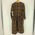 レイビームス Ray BEAMS 19AW チェック リバー ラップ コート レディース ONE SIZE