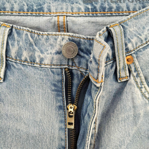 リーバイス Levis 511 SLIM スリムテーパードデニムパンツ アイスブルー レディース W31 L32