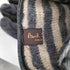ポールスミス Paul Smith シープレザー ウールニット 切替 手袋 メンズ 24cm