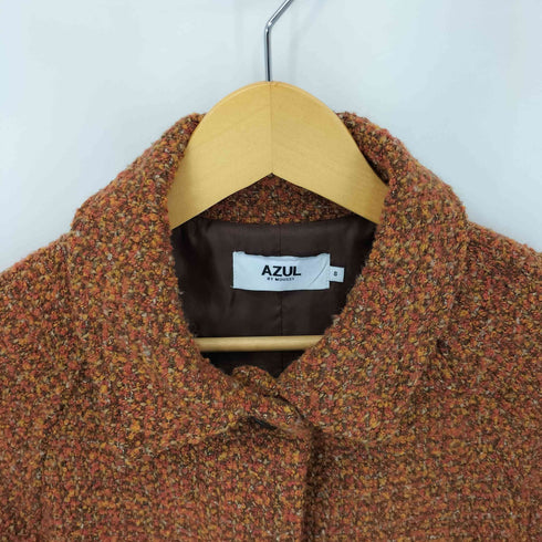 アズールバイマウジー AZUL by moussy 22AW A LINE TWEED COAT レディース JPN:S