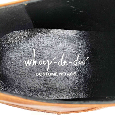 フープディドゥ whoop-de-doo 栃木レザー ストレートチップ ビジネスシューズ メンズ 26 1/2
