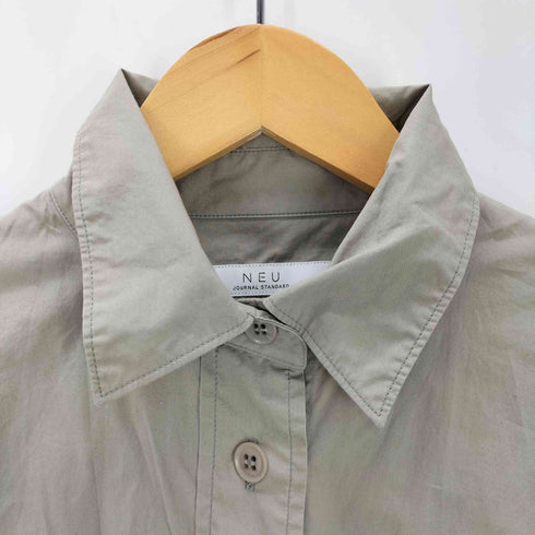 ジャーナルスタンダード JOURNAL STANDARD NEU コットンミリタリーシャツ レディース
