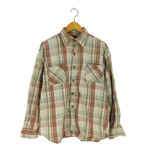ビッグマック BIG MAC 80-90s USA製 チェック ネルシャツ メンズ import:XL