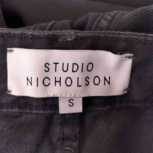 スタジオニコルソン STUDIO NICHOLSON Deep Pleat Volume Pant メンズ JPN:S