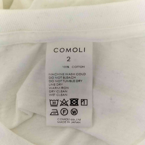 コモリ COMOLI サープラス Tシャツ メンズ JPN:2