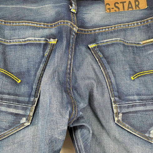 ジースターロー G-STAR RAW ダメージ変形デニムパンツ メンズ 29/32