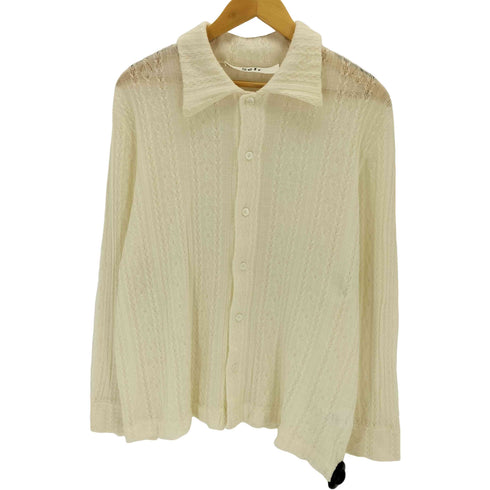 セファ Sefr RIKU SHIRT FINE CREAM メンズ JPN:S