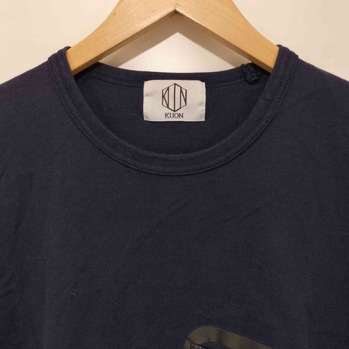 クオン kuon BORO パッチポケット ショートスリーブ クルーネックTシャツ メンズ JPN:L