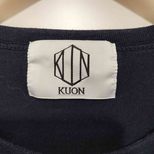 クオン kuon BORO パッチポケット ショートスリーブ クルーネックTシャツ メンズ JPN:L