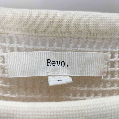 レボ Revo. 透かし編み コットンメッシュロンt メンズ