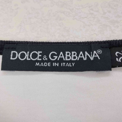 ドルチェアンドガッバーナ DOLCE&GABBANA ROLLING STONE リンガーTシャツ メンズ 52