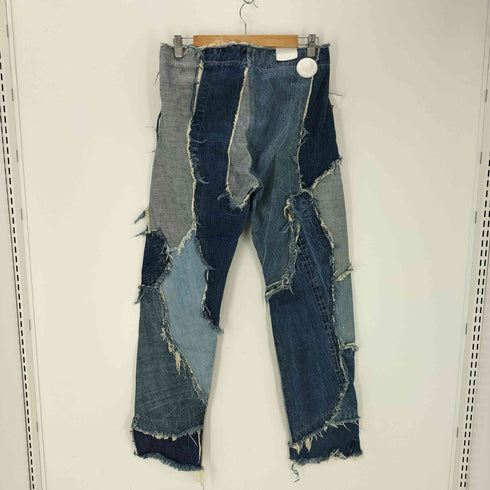 エドウィン EDWIN POWER TO THE DENIM REMAKE JEANS Y2K パッチワーク 再構築 メンズ 30
