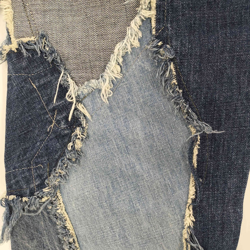エドウィン EDWIN POWER TO THE DENIM REMAKE JEANS Y2K パッチワーク 再構築 メンズ 30