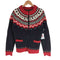 ヒステリックグラマー HYSTERIC GLAMOUR ノルディック柄 ジップアップニット カウチンセーター レディース JPN:S