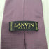 ランバン LANVIN シルク100% 総柄ネクタイ メンズ