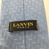 ランバン LANVIN シルク100% 総柄ネクタイ メンズ