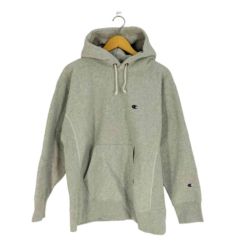 チャンピオン Champion 青単 復刻 REVERSE WEAVE HOODED SWEATSHIRT リバースウィーブ プルオーバーパーカー メンズ import:XL