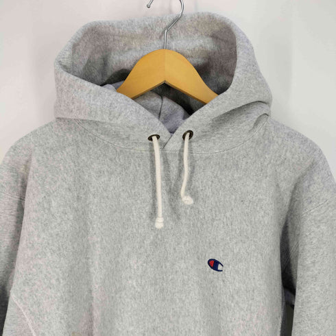 チャンピオン Champion 青単 復刻 REVERSE WEAVE HOODED SWEATSHIRT リバースウィーブ プルオーバーパーカー メンズ import:XL