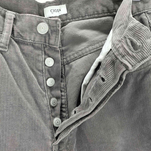 シオタ CIOTA スビンコットン コーデュロイ ストレート5Pパンツ メンズ 29