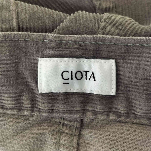 シオタ CIOTA スビンコットン コーデュロイ ストレート5Pパンツ メンズ 29
