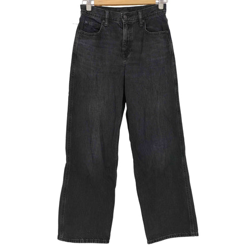 ユニクロ UNIQLO バギージーンズ(丈標準76cm) レディース 23/58.5cm